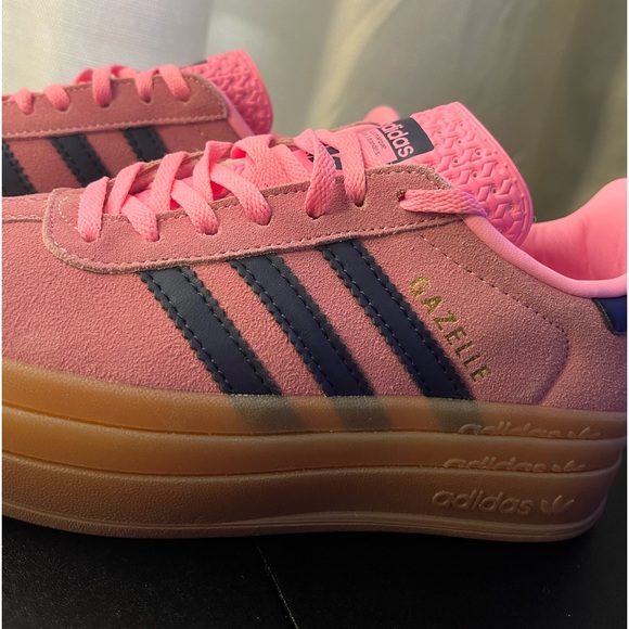 adidas gazelle bold pink 5 1/2 men’s size - Picture 4 of 6